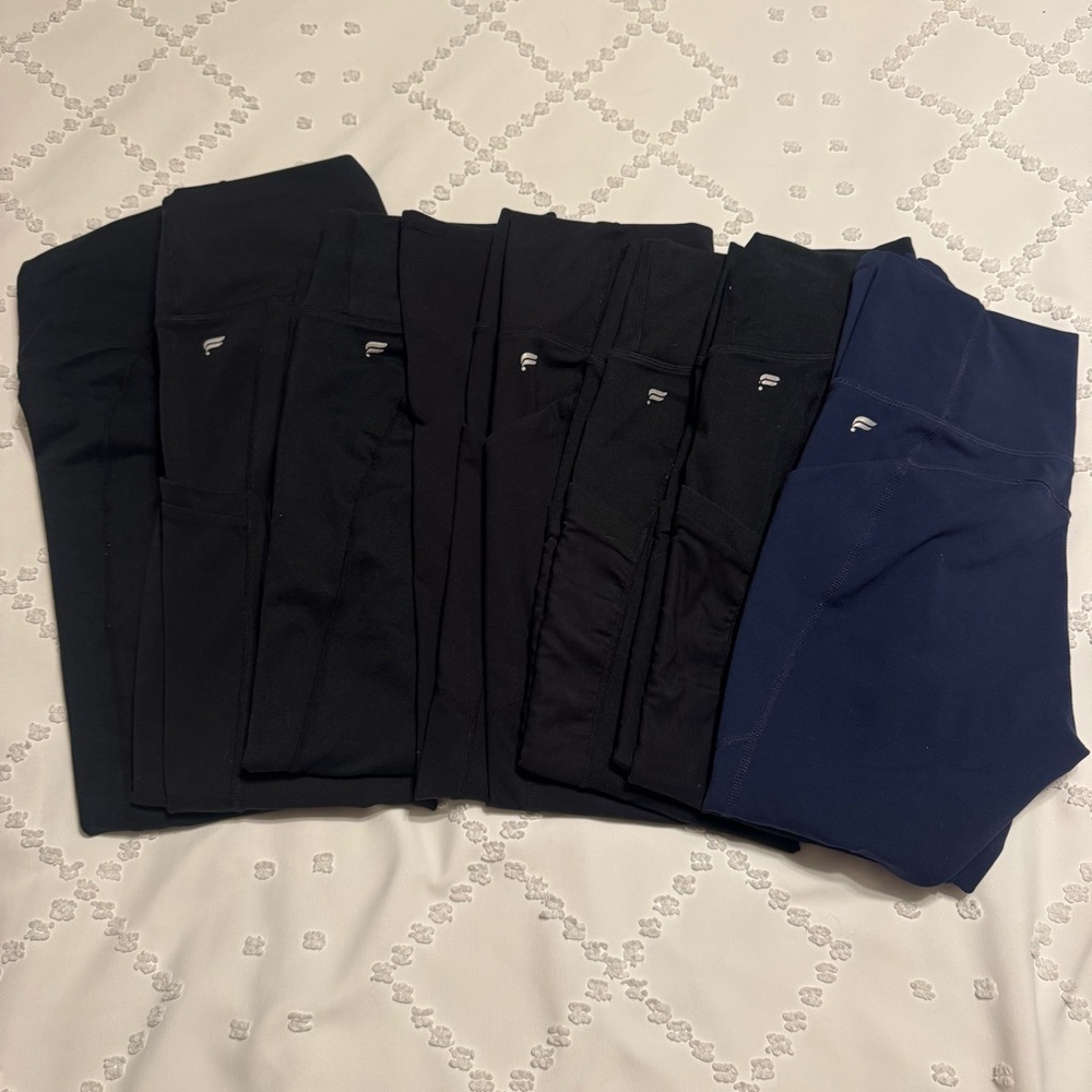 Bundle - 7 Pairs of Fabletics Leggings - Small